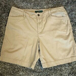 Ladies, Ralph Lauren
Khaki, size 14 
Like new